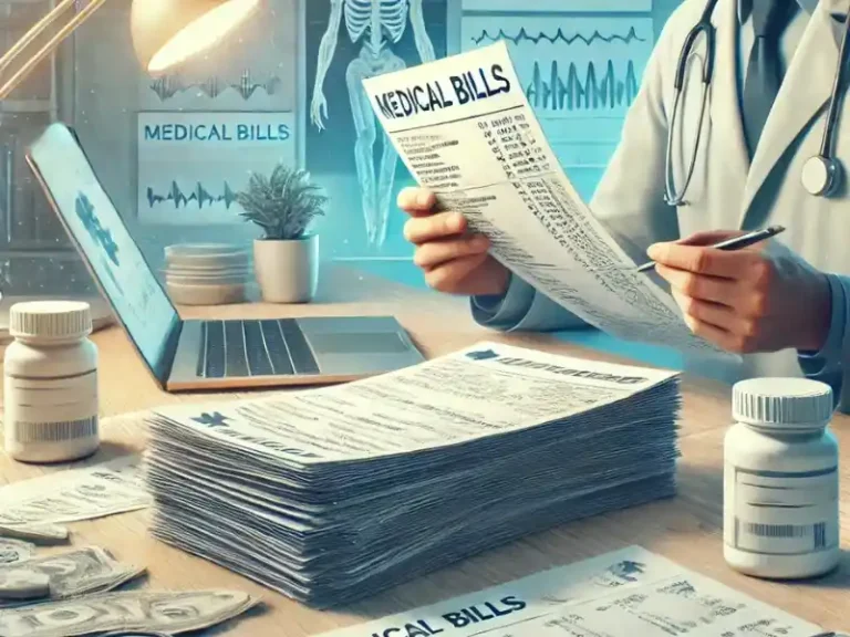 Medical bills in healthcare