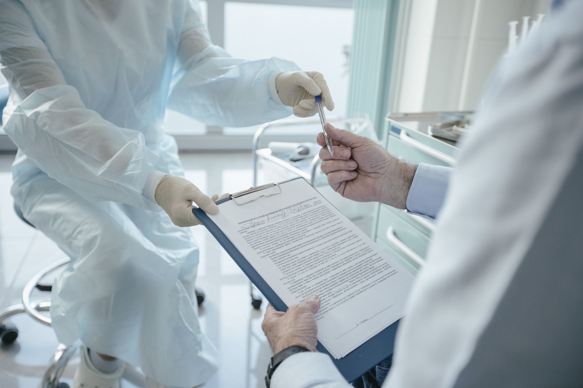Small practice manager completing behavioral health prior authorization checklist to prevent mental health billing claim denials